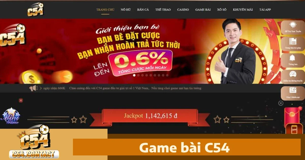 Game bài c54 4 Ưu đãi đặc biệt khi chơi Game bài C54