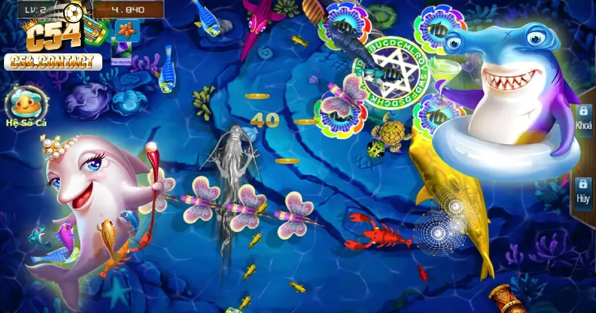 Bắn Cá Kim Cương C54 – Giao Diện Đẹp, Đạn Không Giới Hạn 2 Khám phá kho vũ khí đặc biệt khi bắn cá kim cương